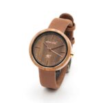 Cadran rond en noyer montre Platina