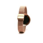 Cadran rond en noyer de la montre femme Platina