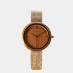 Bracelet en acier milanais or-rosé de la montre Platina