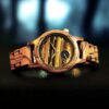 Montre en Bois Naturel Verso - Élégance et Sobriété