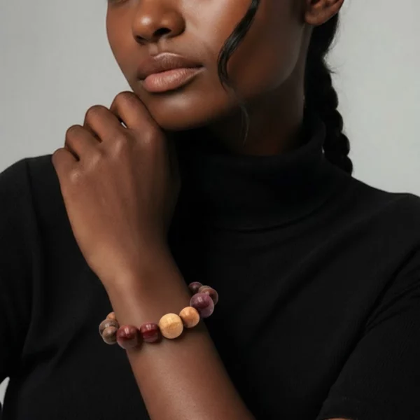 Bracelet bois multicolore Petty