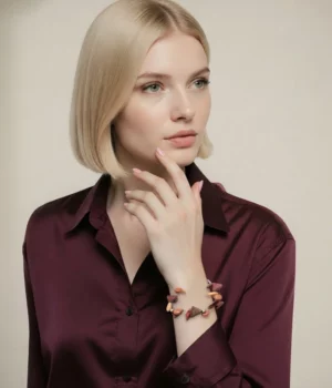 Bracelet double fil multibois Majesty