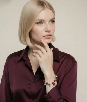 Bracelet double multibois Tagua