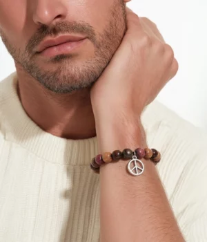 Alternative view of Bracelet en bois homme John