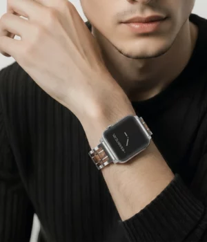 Alternative view of Bracelet homme bois érable Apple-Watch Mario