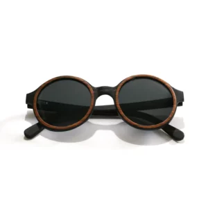 Lunettes de soleil en bois cartney