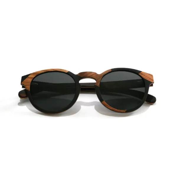 Lunettes en bois solaire mixtes LA BICOLORE 395FM