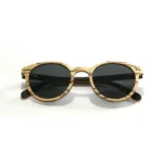 Lunettes solaires YOKO en bois White Ice