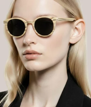 Lunettes soleil bois Yoko