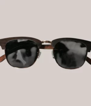 Lunettes de soleil bois Classic-390E-Black