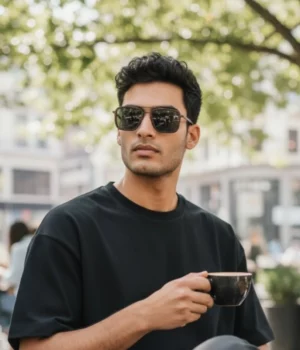 Alternative view of Lunettes de soleil bois Carter