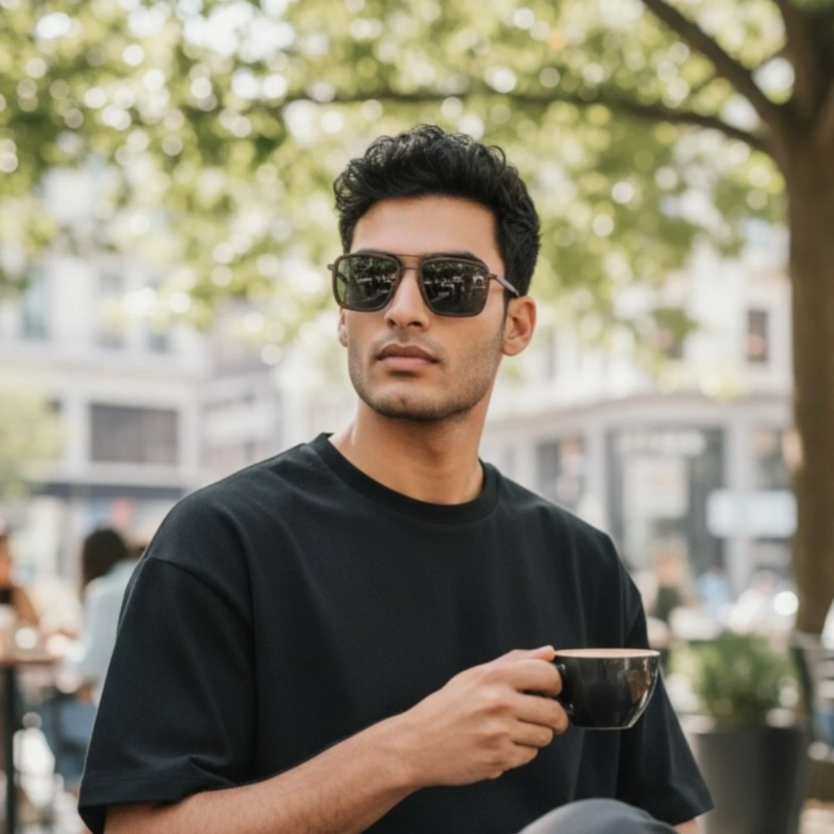 Lunettes de soleil bois Carter – Image 2