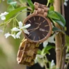 Montre en bois Sailler avec bracelet interchangeable