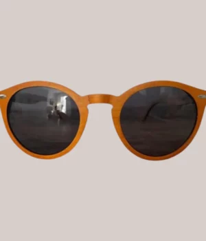 Alternative view of Lunettes bois Spector Orange
