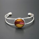 Bracelet écologique en bois précieux, idéal pour femme, modèle Fany.