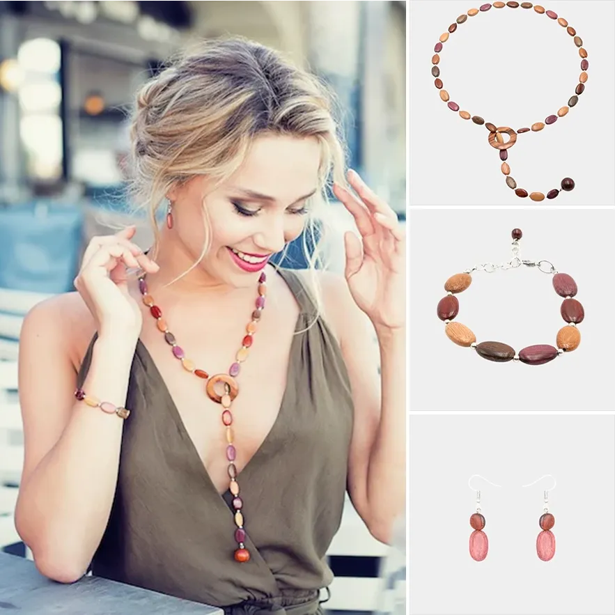 coffret bijoux en bois fête des mères vignette
