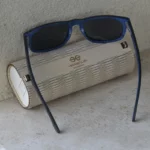 Lunettes Jimmy Black : bois d’ébène, finitions parfaites, design rectangulaire. Livraison rapide.