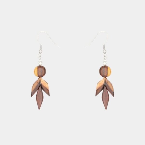 Boucles d'oreilles bicolore Katy