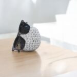 Lunette de soleil modèle Emma Black, fabriquée en bois d’ébène durable et élégante