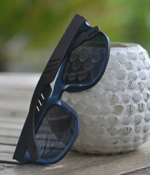 Lunettes de soleil en bois Jimmy-Black