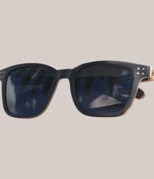 Alternative view of Lunettes de soleil bois Emma-Noir