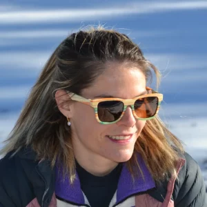 lunettes en bois multicolore brazil