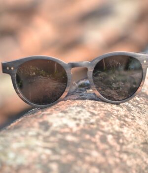 Alternative view of Lunettes soleil bois teck Paul Grey 3