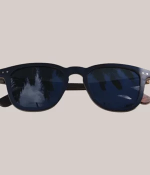 Lunettes soleil en bois Douglas-Black