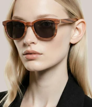Lunettes soleil en bois Douglas-Loupe