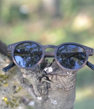 Alternative view of Lunettes soleil bois teck Paul Grey 3