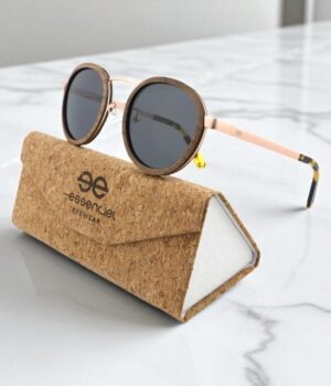 Lunettes en bois mixte Preston en noyer- Une création artisanale My-Essenciel