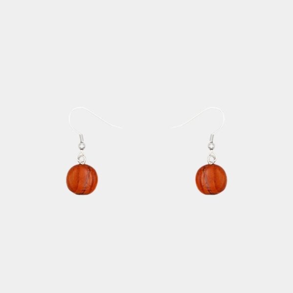 Boucles d'oreilles acajou Jennifer