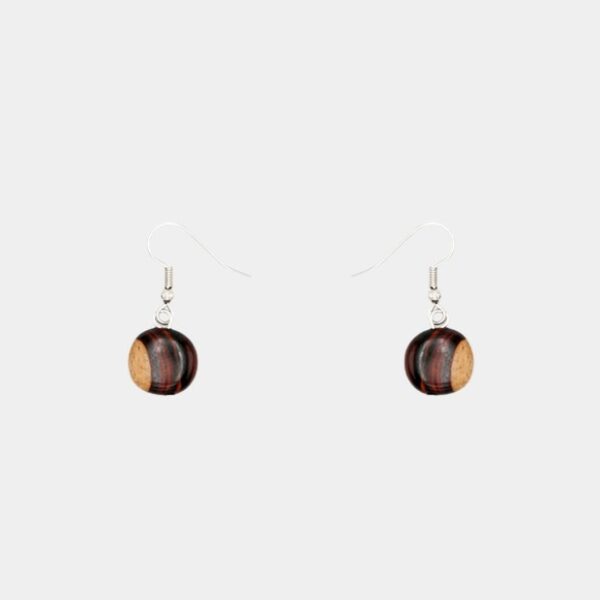 Boucles d'oreilles bicolore Jennifer