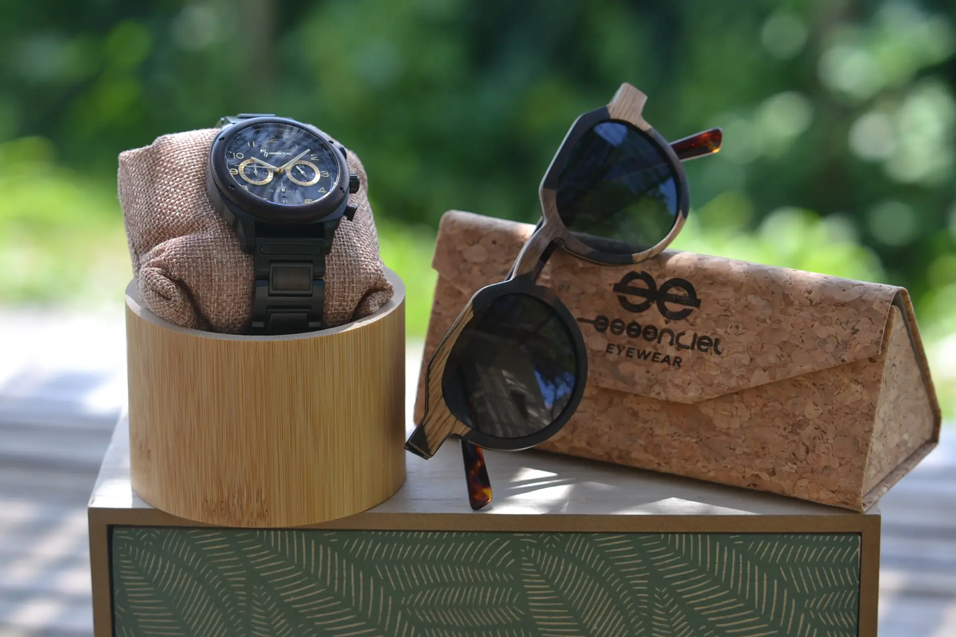 Coffret cadeau bijoux et accessoires en bois My essenciel