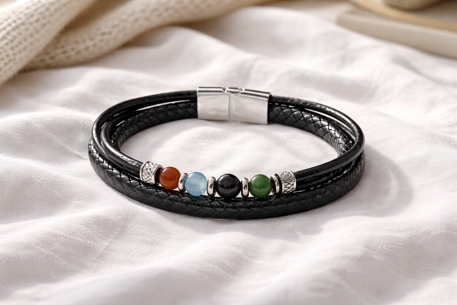 bannière collection bijoux bois homme