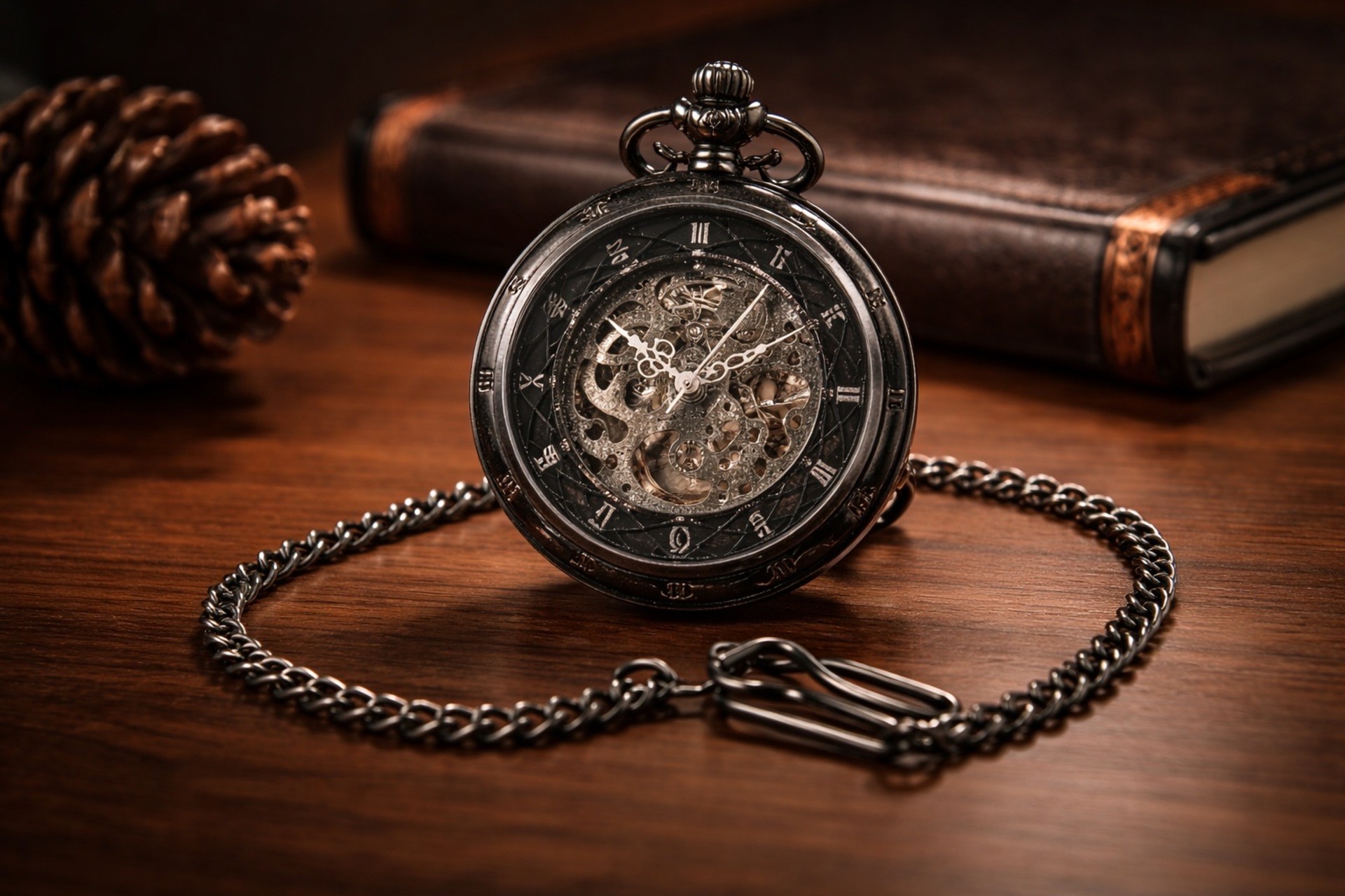 bannière montre à gousset de poche