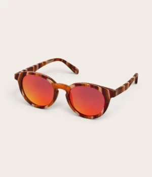 Alternative view of Lunettes en bois femme polarise multicolore Vaninna